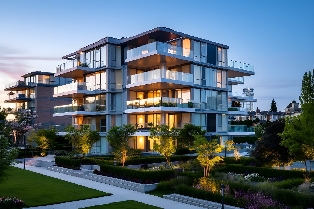 Modern villa with pool